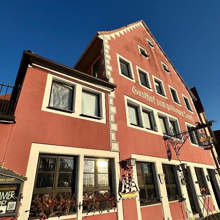 ماركت برايت Gasthof Zum Goldenen Schiff - Lehm, Stil & Altstadtflair المظهر الخارجي الصورة